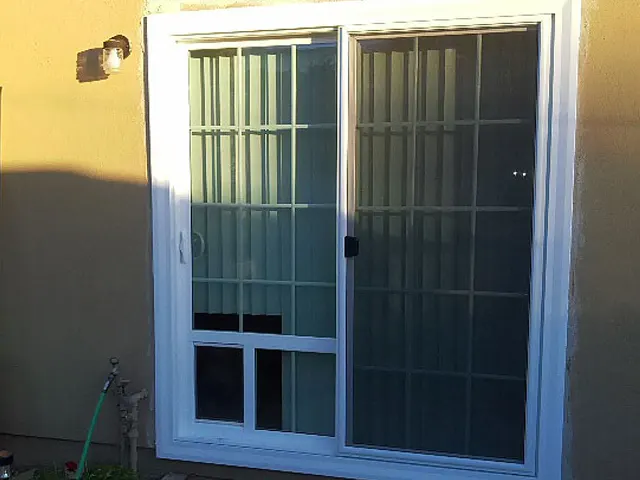 Ameristar Door Installation, Door Replacement in Riverside California - Dog Insert Gallery 2